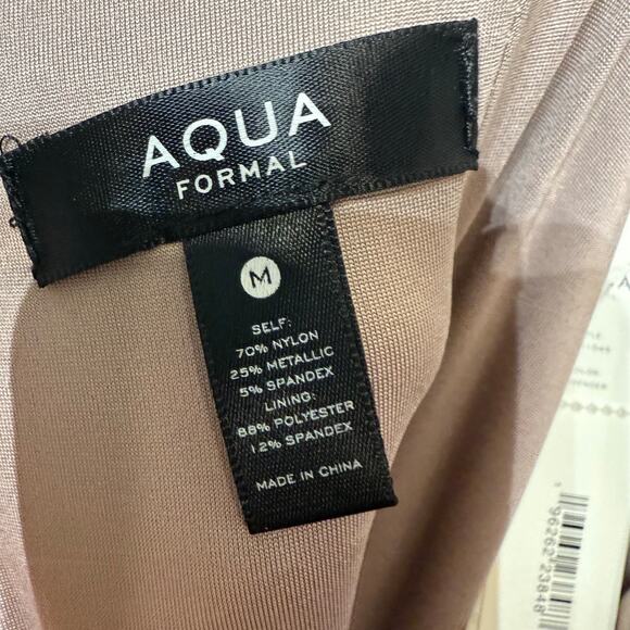 Aqua Lavender Keyhole Halter Maxi Dress Sz M NWT - Picture 5 of 13